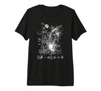 Dirac Equation Mécanique Quantique Physique des Particules Geeks T-Shirt Haut de Gamme