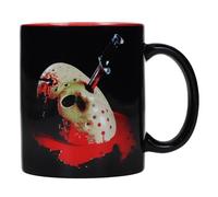 DIRAC Mug Jason's Mask Poster Ceramic Mug Friday The 13Th Official Merchandising Tasse à Desayun, Non Appliqué
