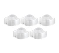 DIRBAK 5PCS Luminous Door Knob Protection Cover Soft Silicone Safety Door Knob Cover for Household