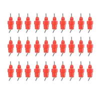 DIRBAK Abreuvoir pour Poulet, Abreuvoir pour volaille, 30 pièces, Type de Valve à tétine Automatique, Haute résistance, Durable, antirouille, Installation Facile, Accessoire