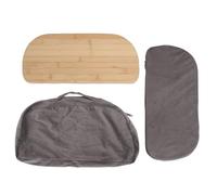 DIRBAK Banc en Bois, capacité de 260 Livres. | Tabouret à genoux avec inclinaison ergonomique vers l'avant pour la pratique du zen, la cérémonie du thé, utilisation domesti