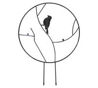 Dirbak Bird Garden Support avec Design Mignon, Cadre de Plante en métal en Fer Robuste pour Les Plantes d'escalade, Utilisation dans Les arrière-Cours, balcons, patios, 30 x 40