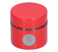 DIRBAK Boîtes de conservation de thé en acier inoxydable avec conception anti-rayures (Rouge)