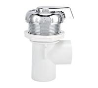 DIRBAK Convertisseur monotrou Déviateur d'eau de Spa Buse de Baignoire de Massage sous Pression réglable pour piscines baignoires piscines d'hydrothérapie Plastique 11x5.5x3.5cm 144g