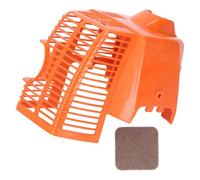 DIRBAK Couvercle de Protection de Moteur de Tondeuse, Longue durée, Durable, Installation Facile, Couvercle de Moteur Compatible avec Le Plastique Fc75 Fs75 Fs80 Fs85