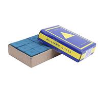 DIRBAK Craie de Queue Bleue 12 pièces, Craie de Billard de précision antidérapante à Haute adhérence pour Pointes de Queue de Billard, Accessoires de Billard