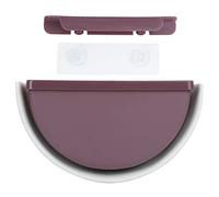 DIRBAK Cubo de basura colgante para puerta de gabinete de fregadero (Café) | El bote de basura de cocina plegable se cuelga de la puerta del gabinete, ahorra espacio en el piso y contiene los desechos