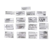 DIRBAK Épingles de Montres Spring Bar Tool Professional Steel Watch Repair Kit 340pcs Différentes Tailles 1,3 mm 10 26 mm pour Réparation de Montres horloger