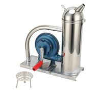 DIRBAK Fumoir d'abeille en Acier Inoxydable, Outil d'apiculture Manuel, pulvérisateur de fumée, Lanceur d'équipement, fumée fraîche et sûre, Conception Portable, souffleur Manuel pour