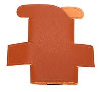 DIRBAK Housse de Protection en Cuir pour Valve de Trompette, Professionnelle, Durable, Anti-Rayures pour Les Joueurs de Trompette, Cuir véritable Marron, léger, Facile à Transporter