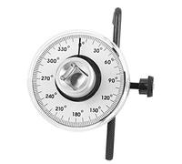 DIRBAK Jauge de ynamométrique d'entraînement de 1/2 pouces avec échelle de 360 degrés et bras réglable pour Kit d'outils de mesure de voiture
