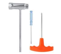 DIRBAK Kit d'outils pour tronçonneuse, 3 pièces, clé métallique et Jeu de Fixations, Ajustement Universel pour l'entretien Professionnel de la tronçonneuse