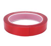 DIRBAK Ruban adhésif double face amovible sans couture pour affiche photo murale rouge (Serment* oncle)