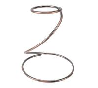 DIRBAK Support goutteur de café, robuste et réutilisable, pour la maison, le Bar, l'hôtel, le bureau, le Camping et les voyages, 1 pièce (Bronze)