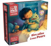Lisciani - Life Skills - Dire Adieu à Mes Peurs - Jeu de Société Éducatif pour Enfants dès 5 Ans - Apprentissage de la Gestion des Peurs et des Émotions - Activités Ludiques sans Écran