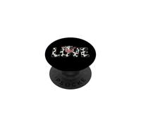 Dire d'amour drôle avec tête de Vache Sarcastique PopSockets PopGrip Adhésif