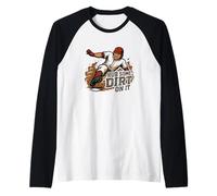 Dire d'amour drôle sur Le Baseball : Frottez de la Terre Dessus Manche Raglan