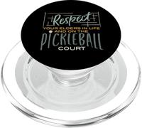 Dire de Pickleball pour Les Joueurs de Pickleball Plus âgés et retraités PopSockets PopGrip pour MagSafe