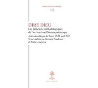 Dire dieu Pouderon (Auteur)