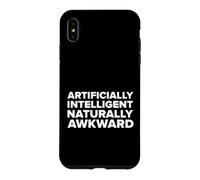 Dire drôle artificiellement Intelligent maladroit Coque pour iPhone XS Max