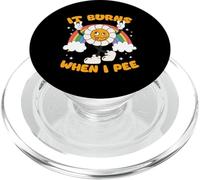 Dire Drôle "ça Brûle Quand Je Fais Pipi"! Sarcastique, PopSockets PopGrip pour MagSafe