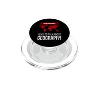 Dire drôle comme Parler de géographie Sarcastique PopSockets PopGrip pour MagSafe
