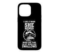 Dire drôle comme Quand Elle se Plie mais l'amour Coque pour iPhone 14 Pro Max