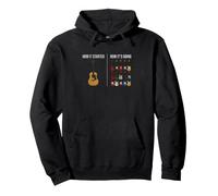 Dire drôle Comment a commencé Comment ça va Sarcastique Sweat à Capuche