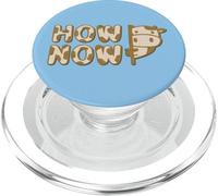 Dire drôle Comment Maintenant Vache Brune Mignonne PopSockets PopGrip pour MagSafe