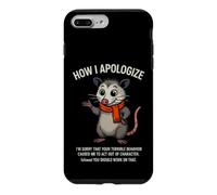 Dire drôle Comment s'excuser désolé Que Votre Terrible comportement Coque pour iPhone 7 Plus/8 Plus