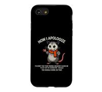 Dire drôle Comment s'excuser désolé Que Votre Terrible comportement Coque pour iPhone SE (2020) / 7/8