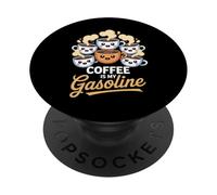 Dire drôle de café est Mon Essence Boisson énergisante Femmes Hommes PopSockets PopGrip Adhésif