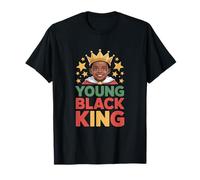 Dire drôle de Jeunes Stars de Black King Crown T-Shirt