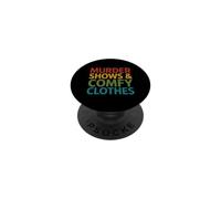 Dire drôle de Meurtre Montre Sarcastique Confortable PopSockets PopGrip Adhésif