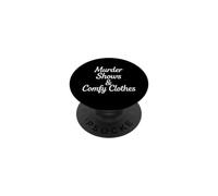 Dire drôle de Meurtre Montre Sarcastique Confortable PopSockets PopGrip Adhésif