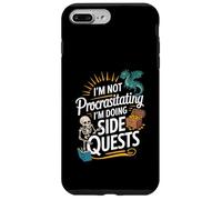Dire drôle de ne Pas procrastiner Doing Side Quests Gamer Coque pour iPhone 7 Plus/8 Plus