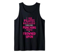 Dire drôle de Pilates Parce Que Les Gens Ont Mal vu Le Coup de Poing Débardeur