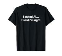 Dire drôle demandé Dit Droit Sarcastique Humoristique T-Shirt