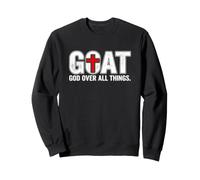 Dire drôle : Dieu, Toute chèvre, Sarcastique et Humoristique Sweatshirt