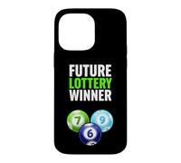 Dire drôle du Futur Gagnant de la loterie Sarcastique Coque pour iPhone 14 Pro Max