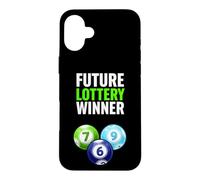 Dire drôle du Futur Gagnant de la loterie Sarcastique Coque pour iPhone 16 Plus