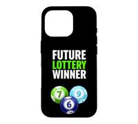 Dire drôle du Futur Gagnant de la loterie Sarcastique Coque pour iPhone 16 Pro