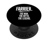 Dire drôle Farrier The Man The Myth The Legend Women Men PopSockets PopGrip Adhésif