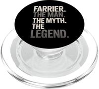 Dire drôle Farrier The Man The Myth The Legend Women Men PopSockets PopGrip pour MagSafe