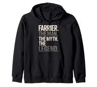Dire drôle Farrier The Man The Myth The Legend Women Men Sweat à Capuche