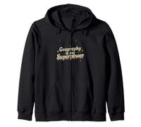 Dire drôle Géographie My Superpower Sarcastic Sweat à Capuche