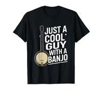 Dire drôle Just Guy with Banjo Sarcastic T-Shirt