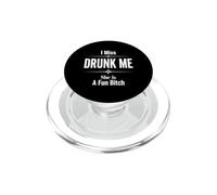 Dire drôle Miss Drunk She Fun Humour PopSockets PopGrip pour MagSafe