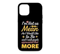 Dire drôle ne Signifie Pas Vouloir Sarcastique Coque pour iPhone 12/12 Pro