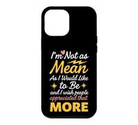 Dire drôle ne Signifie Pas Vouloir Sarcastique Coque pour iPhone 12 Pro Max